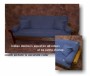 Indigo Denim Futon Cover