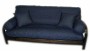 Real Denim Dark Futon Cover