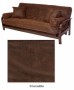 Crocodile Weathered Leather Futon