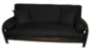 Black Premium Futon Cover