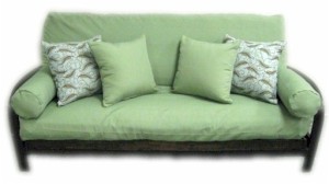 Hoopla Avocado Futon Cover