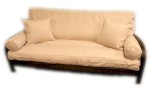 Linen Bisque Futon Cover