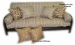 Thistle Stripe Futon Cover