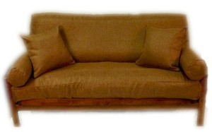 Silk Route Ginger Futon Cover