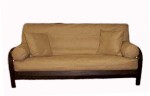 Sussex Camel Suede Futon Cover