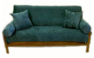 Vintage Blue Futon Cover