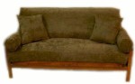 Vintage Wheat Futon Cover