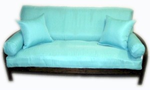 Modern Blue Futon Cover