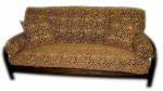 Big Cat Bronze Futon Cover