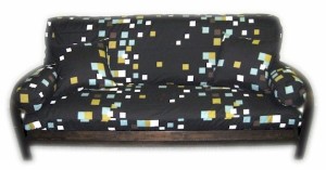 Modern Blocks Futon Cover